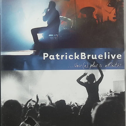 Patrick Bruel Live DVD Concert Spectacle Concert Live Chansons Françaises Variété Française – DVD