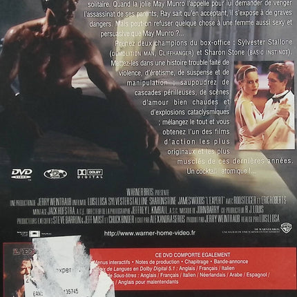 L’Expert DVD Sylvester Stallone Sharon Stone James Woods Film Action Thriller 1994 – DVD