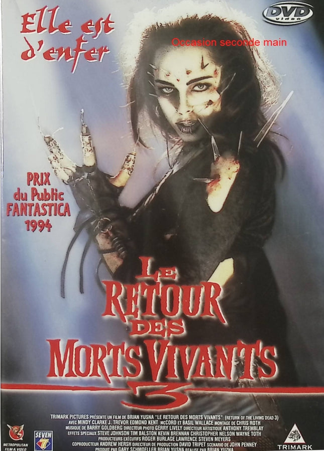 Le Retour des Morts-Vivants 3 – J. Trevor Edmond – DVD film d’horreur zombies fantastique culte - DVD
