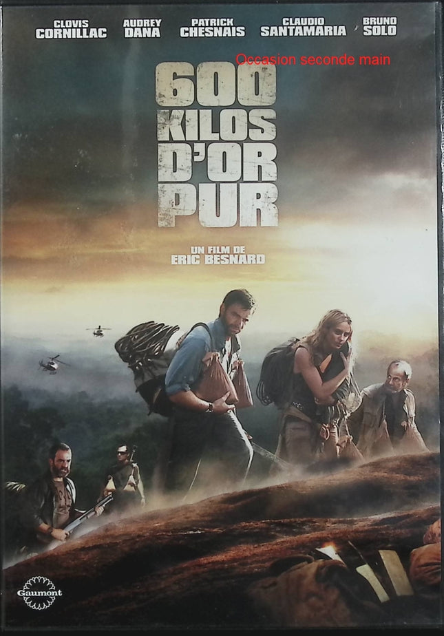 600 Kilos d'Or Pur DVD Clovis Cornillac Audrey Dana Bruno Solo Film Aventure Comédie – DVD