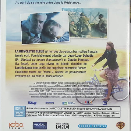 La Bicyclette Bleue DVD – Laetitia Casta – Drame historique, Résistance, Seconde Guerre mondiale – DVD