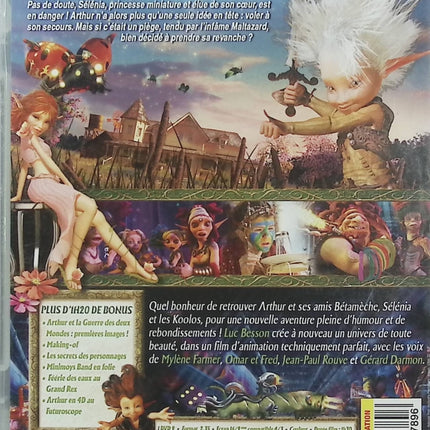 Arthur et la vengeance de Maltazard DVD Luc Besson Film Animation Famille Aventure Fantastique Enfant – DVD