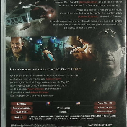 Coast Guards DVD – Kevin Costner, Ashton Kutcher – Garde-côtes, sauvetage en mer, action – DVD