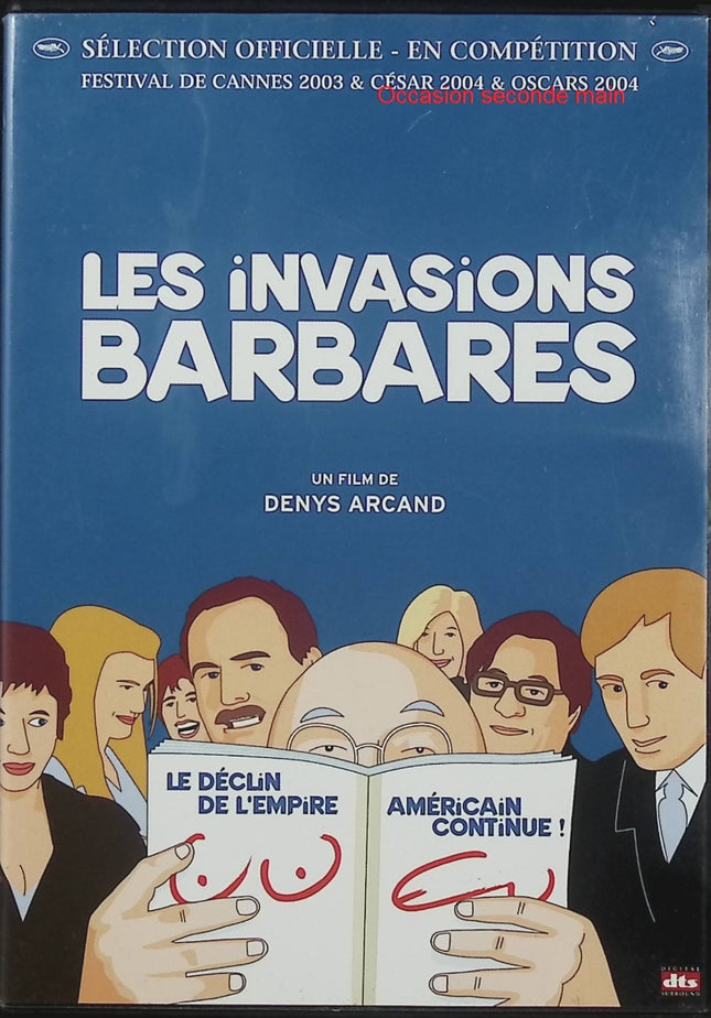 Les Invasions Barbares DVD Rémy Girard Stéphane Rousseau Drame Québécois Film Culte – DVD