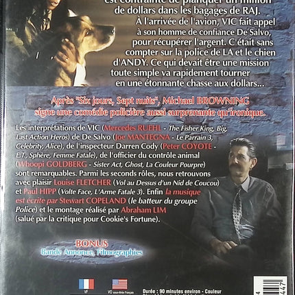 Sac d’embrouilles DVD d’occasion – comédie policière USA Joe Mantegna Peter Coyote Whoopi Goldberg - DVD