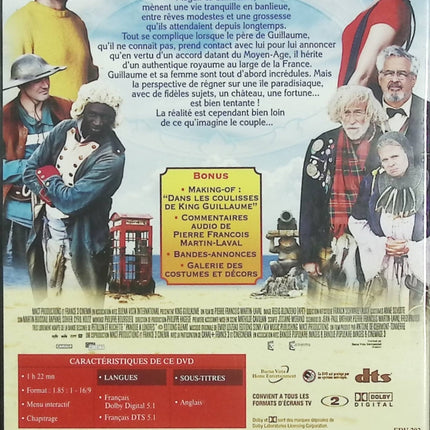 King Guillaume DVD occasion – Florence Foresti Pierre Richard – comédie française décalée - DVD