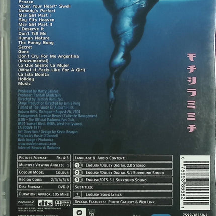 Madonna Drowned World Tour 2001 DVD occasion – concert live culte de Madonna - DVD