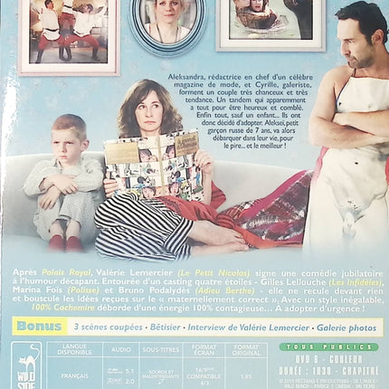 100% cachemire – Comédie française – DVD d’occasion avec Valérie Lemercier et Gilles Lellouche - DVD