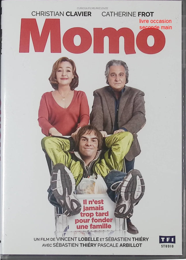 Momo DVD d’occasion – comédie française absurde Christian Clavier Catherine Frot Sébastien Thiery - DVD