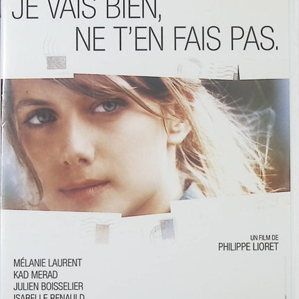 Je vais bien, ne t'en fais pas – Drame, Famille – DVD d’occasion avec Mélanie Laurent, Kad Merad et Isabelle Renauld - DVD