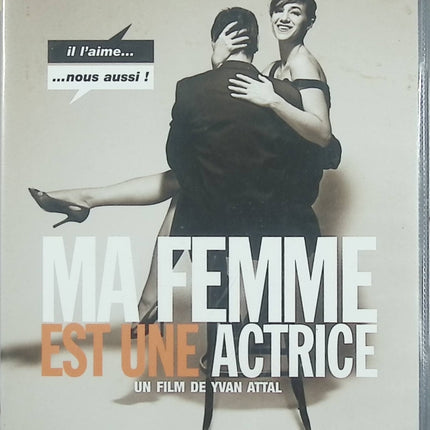 Ma femme est une actrice DVD occasion – Charlotte Gainsbourg Yvan Attal – comédie romantique française - DVD