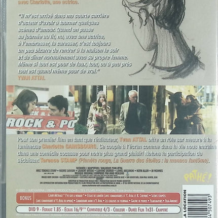 Ma femme est une actrice DVD occasion – Charlotte Gainsbourg Yvan Attal – comédie romantique française - DVD