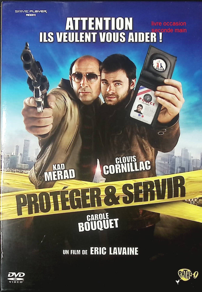 Protéger et servir DVD d’occasion – comédie policière française Kad Merad Clovis Cornillac Carole Bouquet - DVD