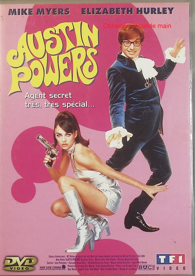 Austin Powers – Agent très, très spécial – Mike Myers – DVD comédie espionnage parodie film culte - DVD
