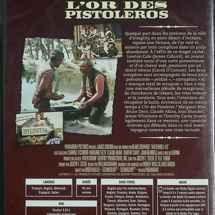 L’Or des Pistoleros – James Coburn – DVD western aventure film culte - DVD