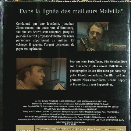 L’Ami américain – Dennis Hopper – DVD thriller psychologique Wim Wenders film culte - DVD