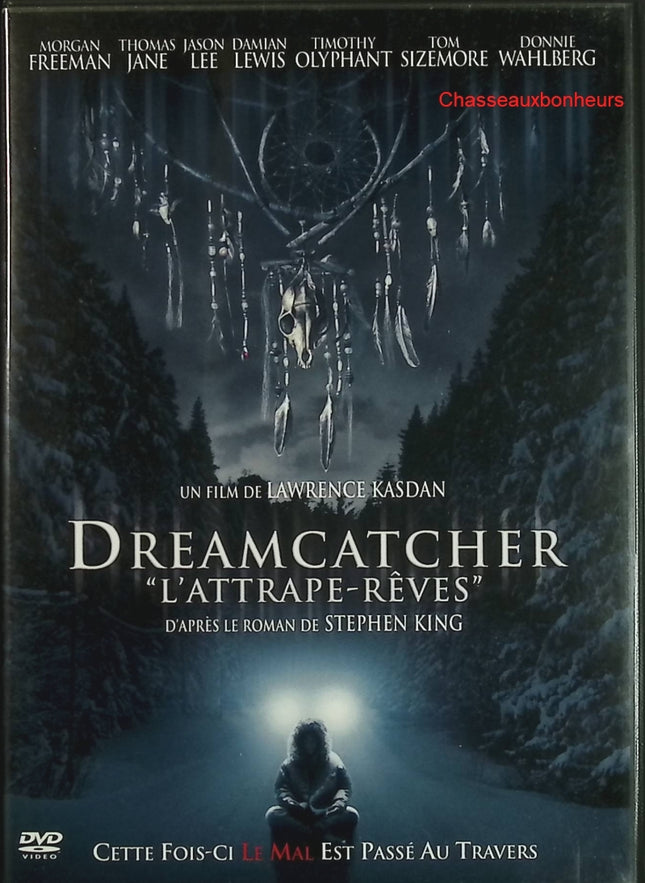 Dreamcatcher DVD occasion – Morgan Freeman Thomas Jane – thriller fantastique adapté de Stephen King - DVD