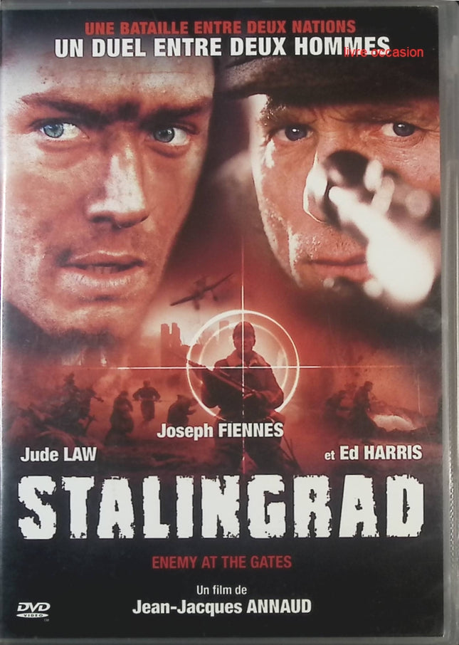 Stalingrad (Enemy at the Gates) – Jude Law, Joseph Fiennes – Film de guerre - DVD