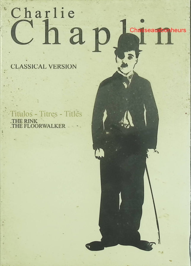The Rink & The Floorwalker – Charlie Chaplin – DVD courts métrages comiques cinéma muet - DVD