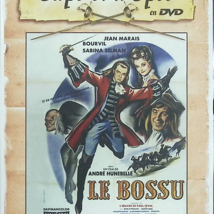 Le Bossu – Jean Marais – DVD film de cape et d’épée Bourvil aventure classique - DVD