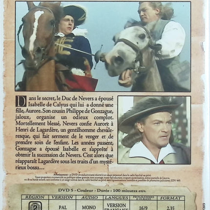 Le Bossu – Jean Marais – DVD film de cape et d’épée Bourvil aventure classique - DVD