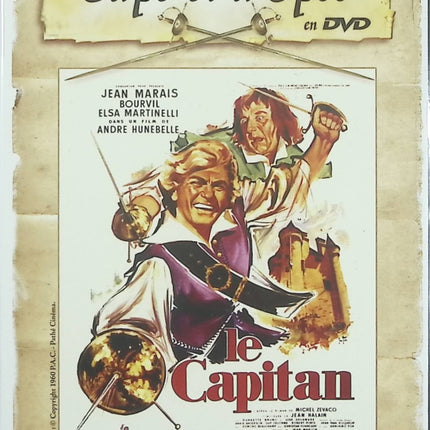 Le Capitan – Jean Marais – DVD film de cape et d’épée Bourvil aventure culte - DVD