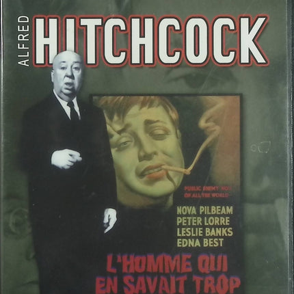 L’Homme qui en savait trop – Peter Lorre – DVD thriller Alfred Hitchcock classique suspense - DVD