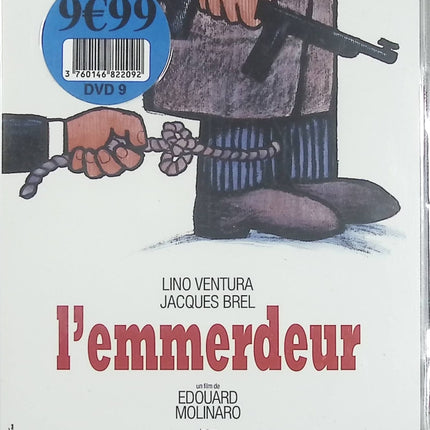 L’Emmerdeur – Lino Ventura – DVD comédie culte Jacques Brel cinéma français - DVD
