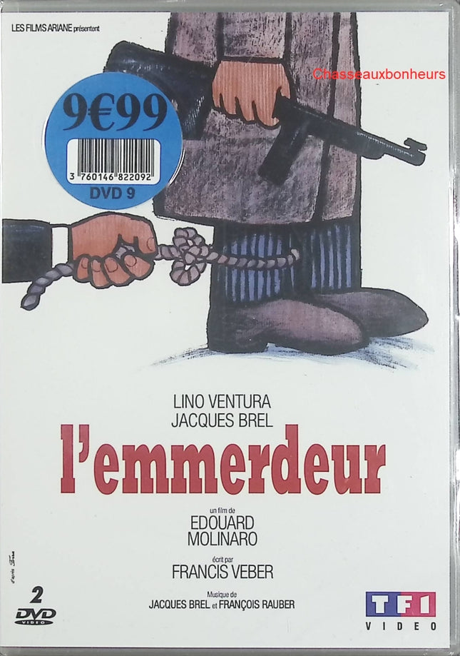 L’Emmerdeur – Lino Ventura – DVD comédie culte Jacques Brel cinéma français - DVD