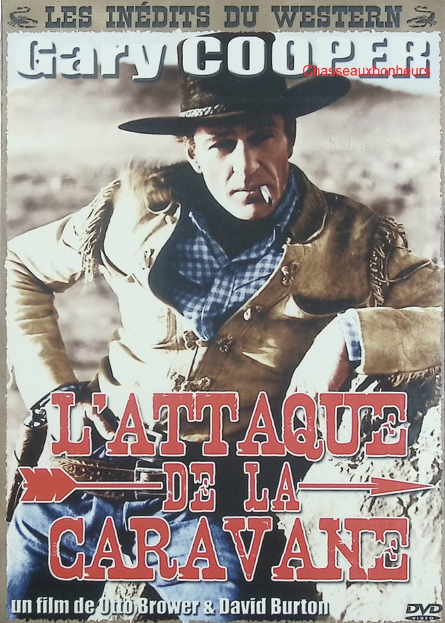L’Attaque de la caravane – Gary Cooper – DVD western classique aventure Far West - DVD