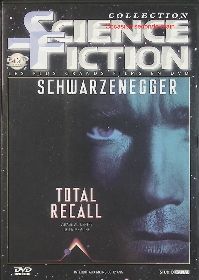 Total Recall – Arnold Schwarzenegger – DVD film science-fiction action futur dystopie culte - DVD