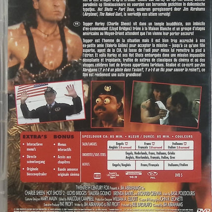 Hot Shots! 2 – Charlie Sheen – DVD comédie parodie action humour film culte - DVD