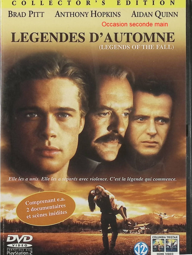 Légendes d’automne – Édition Collector – Brad Pitt – DVD drame historique romance western familial - DVD