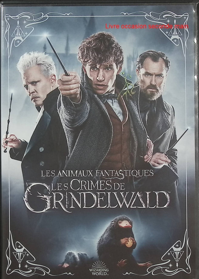 Les Animaux fantastiques tome 2 DVD – Eddie Redmayne, Johnny Depp, Jude Law – Grindelwald, magie – DVD