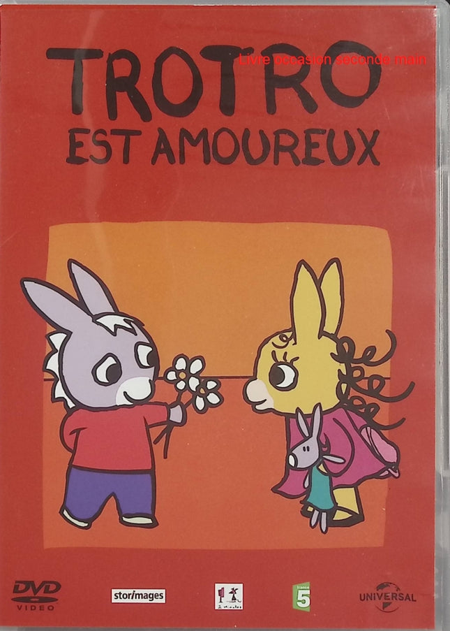 Trotro DVD – Trotro est amoureux – Dessin animé enfant, école, famille, aventures de Trotro – DVD