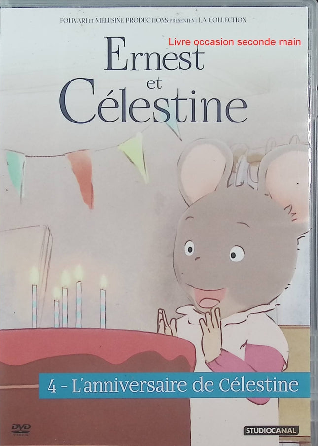 Ernest et Célestine DVD Épisode 4 – L’Anniversaire de Célestine – Dessin animé enfant – DVD