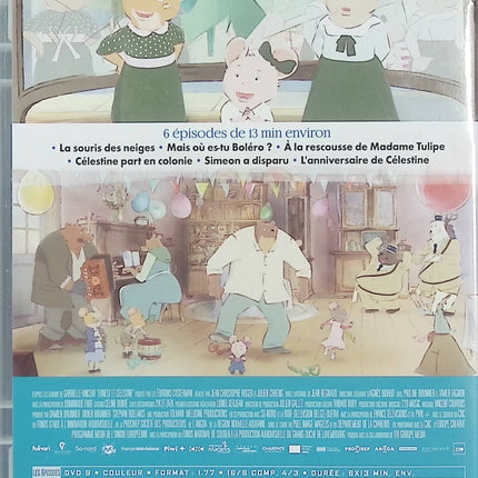 Ernest et Célestine DVD Épisode 4 – L’Anniversaire de Célestine – Dessin animé enfant – DVD