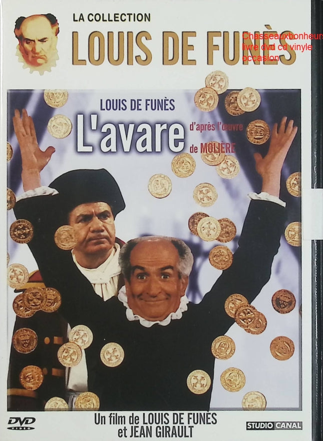 L’Avare DVD occasion – Louis de Funès – adaptation culte de Molière en comédie française - DVD