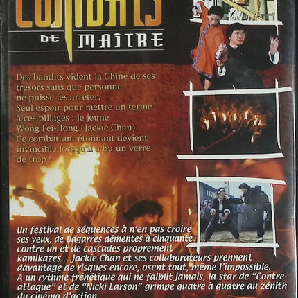 Combats de maître DVD occasion – film d’arts martiaux avec Jackie Chan – comédie kung-fu culte - DVD