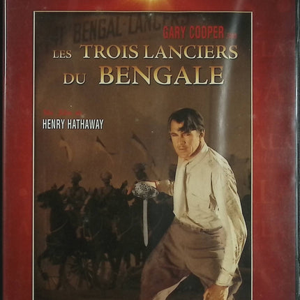 Les Trois Lanciers du Bengale – Gary Cooper – DVD film aventure colonial guerre légion britannique - DVD