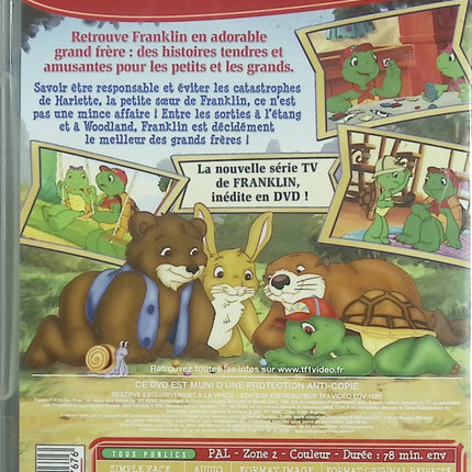 Franklin – Le meilleur grand frère – DVD dessin animé jeunesse famille aventure - DVD