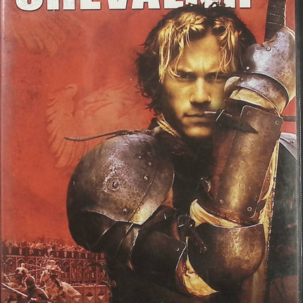 Chevalier – Heath Ledger, Mark Addy, film d’aventure médiéval, tournois de joutes, chevalerie et quête de gloire – DVD