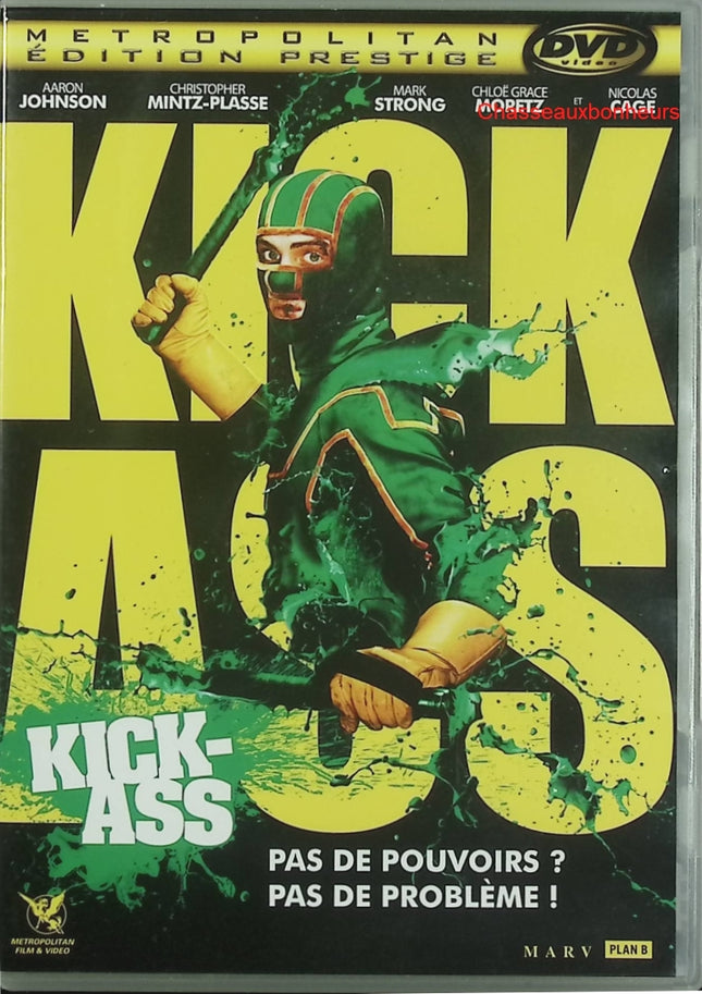 Kick-Ass Édition Prestige – Aaron Taylor-Johnson, Nicolas Cage – DVD occasion film super-héros culte - DVD