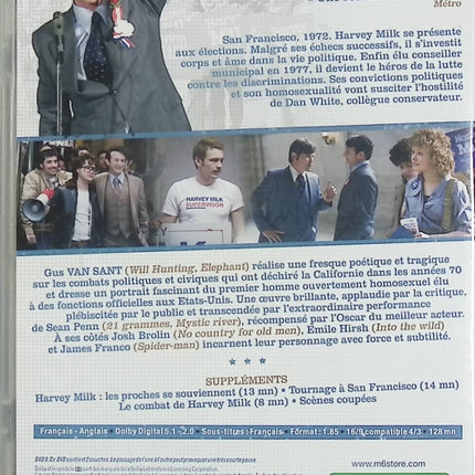 Harvey Milk – Sean Penn, Josh Brolin – DVD occasion drame biographique engagé - DVD