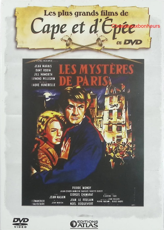 Les Mystères de Paris – Jean Marais – DVD film aventure historique classique français - DVD