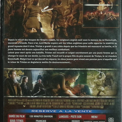 Tristan & Iseult DVD occasion – Kevin Reynolds – film d’aventure médiéval et romantique - DVD