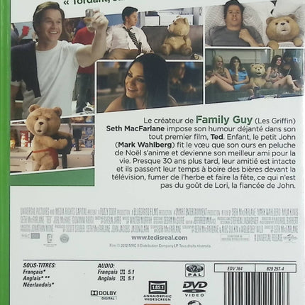 Ted DVD occasion – Mark Wahlberg Mila Kunis – comédie déjantée culte - DVD