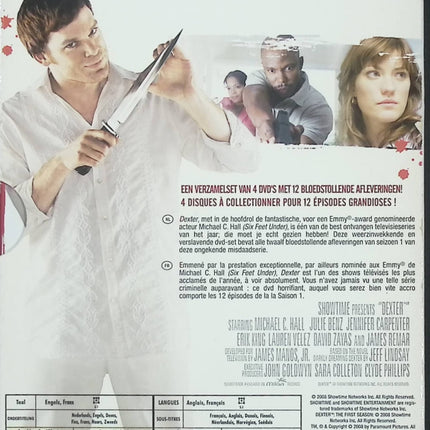 Dexter – Saison 1 Coffret Intégral – Michael C. Hall – DVD série thriller culte - DVD