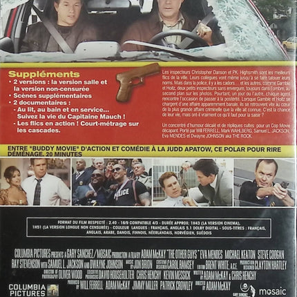 Very Bad Cops DVD occasion – Will Ferrell Mark Wahlberg – comédie policière américaine déjantée - DVD