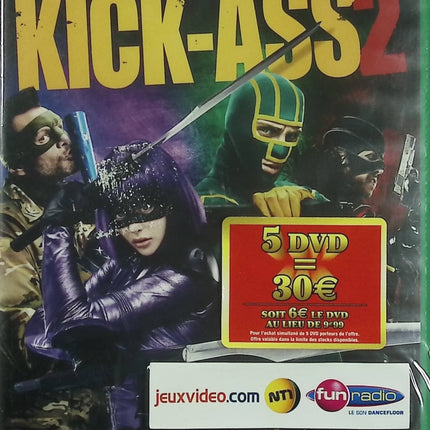 Kick-Ass 2 DVD occasion – Aaron Taylor-Johnson – film super-héros déjanté et violent - DVD